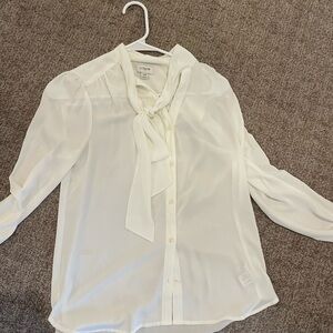 J. Crew Women's White Blouse